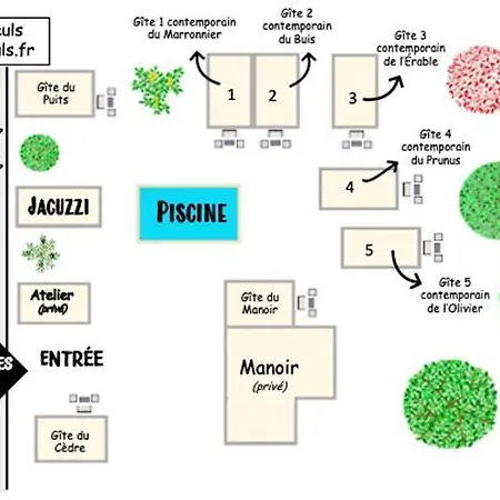 Сasa de vacaciones Le Du Puits *